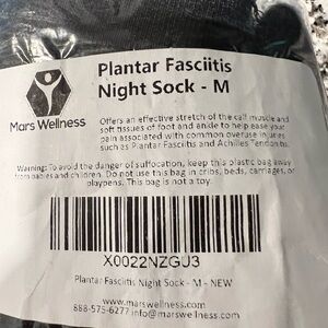 New Night Planter fasciitis sock Medium